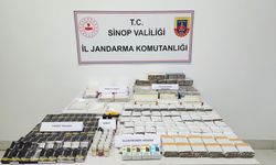 SİNOP’TA BANDROLSÜZ SİGARA KAÇAKÇILIĞI OPERASYONU: 2 GÖZALTI