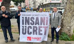 SAADET PARTİSİ SİNOP İL BAŞKANLIĞI’NDAN ASGARİ ÜCRET AÇIKLAMASI