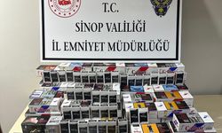 SİNOP’TA 24 BİN 980 ADET MAKARON ELE GEÇİRİLDİ