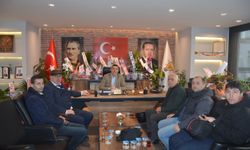 GAZETECİLERDEN İL BAŞKANI YAKUP ÜÇÜNCÜOĞLU’NA ZİYARET