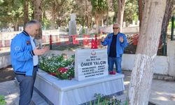 THK SİNOP ŞUBESİ YÖNETİMİ’NDEN ŞEHİTLİĞE ZİYARET