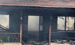 SİNOP’TA KERESTE FABRİKASINDA YANGIN