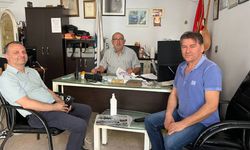 GAZETECİ AKSU’YA ZİYARET