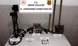 SİNOP’TA JANDARMADAN TARİHİ ESER BASKINI