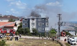 SİNOP’TA ÇATI YANGINI
