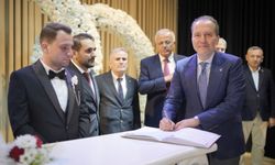 FATİH ERBAKAN SİNOPLU DAMADA ŞAHİT OLDU