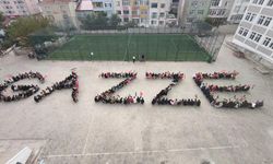 SİNOP'TA LİSE ÖĞRENCİLERİNDEN FİLİSTİN’E DESTEK ETKİNLİĞİ
