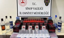 SİNOP’TA KAÇAK İÇKİ VE CİNSEL İÇERİKLİ ÜRÜN OPERASYONU: 1 GÖZALTI
