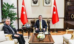 AK PARTİ SİNOP MİLLETVEKİLİ MAVİŞ’TEN CUMHURBAŞKANI YARDIMCISI YILMAZ’A ZİYARET