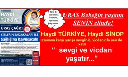 "URAS İÇİN UMUT OL" KİTLESEL BASIN AÇIKLAMASINA DAVET ÇAĞRISI