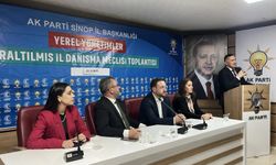 AK PARTİ SİNOP TEŞKİLATI YEREL YÖNETİMLER İÇİN BULUŞTU