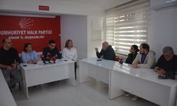 CHP SİNOP İL BAŞKANLIĞI BASIN MENSUPLARIYLA BİR ARAYA GELDİ