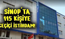 SİNOP'TA 115 KİŞİYE İŞ İMKANI