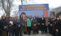 AK PARTİ KADIN KOLLARI URAS ÇAĞRI BEBEK İÇİN SAHADA