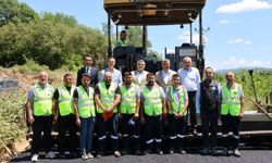 SİNOP'TA ASFALT SEZONU BAŞLADI