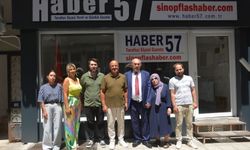 BAŞKAN GÜRBÜZ'DEN YENİ OFİSİMİZE ZİYARET