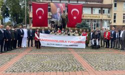 SİNOP’TA GAZİLER GÜNÜ’NE ANLAMLI KORTEJ