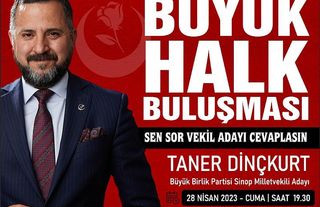 TANER DİNÇKURT HALK BULUŞMASI