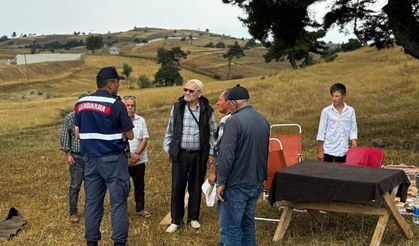 SİNOP'TA JANDARMA ORMAN YANGINLARINA KARŞI TEYAKKUZDA