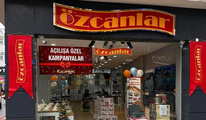 ÖZCANLAR MAĞAZASI YENİ YERİNDE HİZMETE AÇILDI