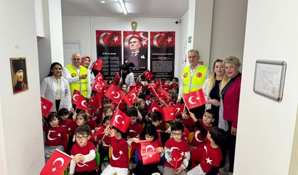 THK SİNOP ŞUBESİ'NDEN MİNİK ÖĞRENCİLERE ZİYARET