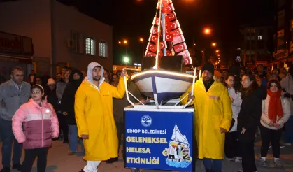 SİNOP’TA URAS İÇİN GELENEKSEL “HELESA YÜRÜYÜŞÜ”
