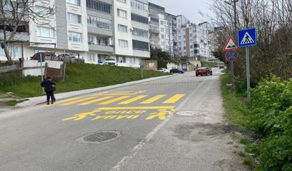 SİNOP’TA OKUL YOLLARINA "GÜVENLİ" DOKUNUŞ