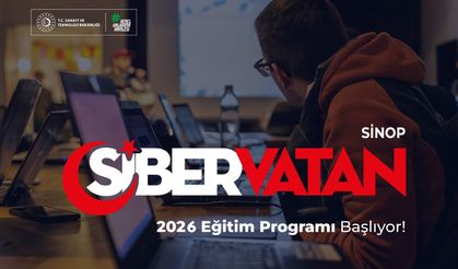 SİBER VATAN PROGRAMI EĞİTİMLERİ SİNOP’TA BAŞLADI
