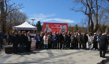 SİNOP’TA DMD HASTASI METEHAN İÇİN DESTEK NÖBETİ BAŞLADI