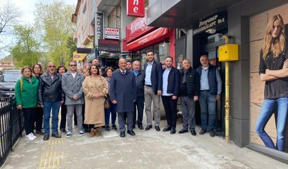 CHP SİNOP İL BAŞKANLIĞI SAHA ÇALIŞMALARINDA
