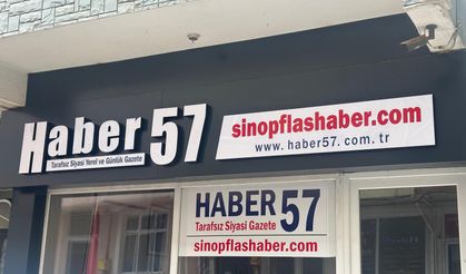 SİNOP BASININDA YENİ DÖNEM: HABER 57 YENİ OFİSİNE TAŞINDI