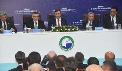 CUMHURBAŞKANI YARDIMCISI CEVDET YILMAZ: "SİNOP'TA 70 MİLYAR LİRAYI AŞAN KAMU YATIRIMI GERÇEKLEŞTİRDİK"