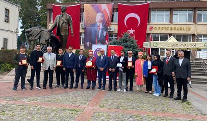 SİNOP’TA AHİLİK HAFTASI BAŞLADI, YILIN AHİSİ KAFTANINI GİYDİ