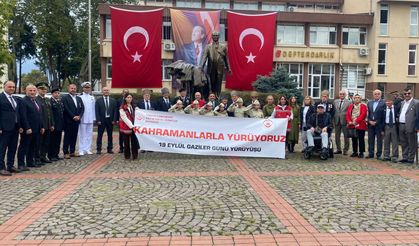 SİNOP’TA GAZİLER GÜNÜ’NE ANLAMLI KORTEJ