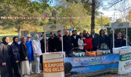 SİNOP'TA ÜNİVERSİTE ÖĞRENCLERİ PİKNİKTE BULUŞTU
