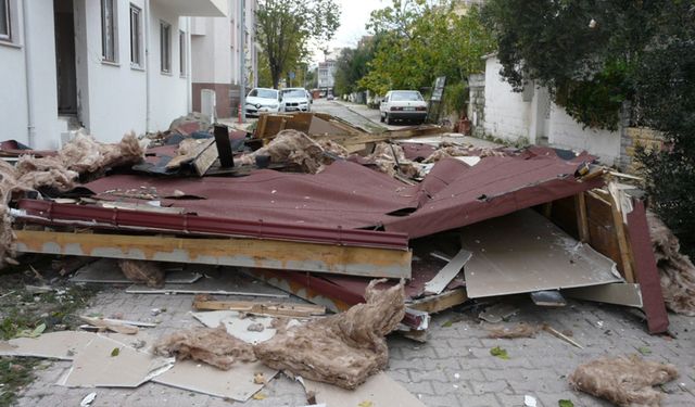 LODOS SİNOP’UN GERZE İLÇESİNİ VURDU  