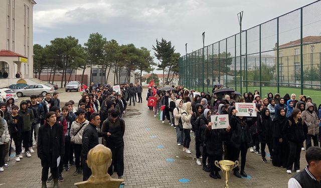 GAZZE'DE YAŞANAN OLAYLAR NEDENİYLE AÇIKLAMA YAPTILAR