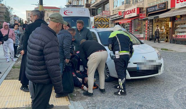 SİNOP’TA TRAFİK KAZASI: 1 HAFİF YARALI