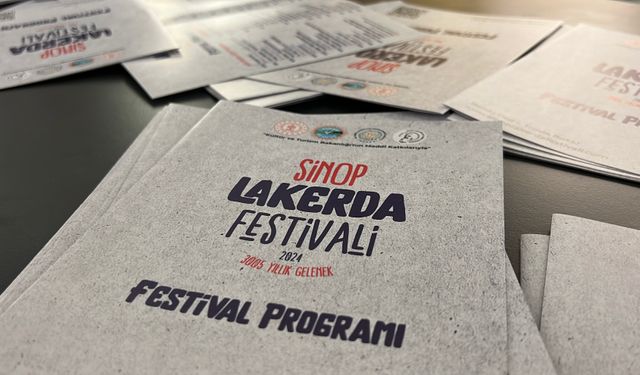 SİNOP'TA 5. GELENEKSEL LAKERDA FESTİVALİ BAŞLADI