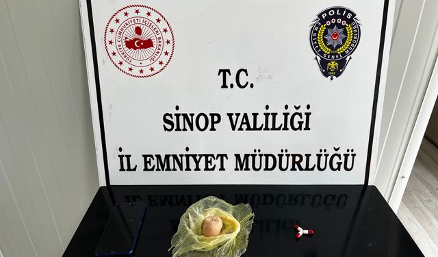 SİNOP’TA 40 LİTRE ETİL ALKOL ELE GEÇİRİLDİ