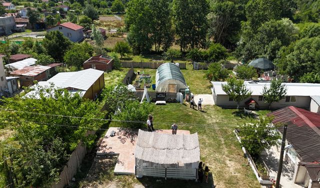 SİNOP’TA ÜRETEN ÇOCUKLAR KÖYÜ KAPILARINI AÇTI