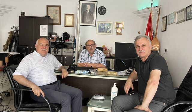 THK’DAN GAZETECİ AKSU’YA ZİYARET