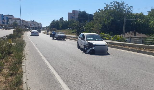 SİNOP’TA KAZA:1 YARALI