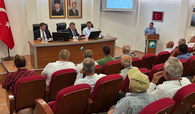 SİNOP’TA SU SORUNU KONUŞULDU