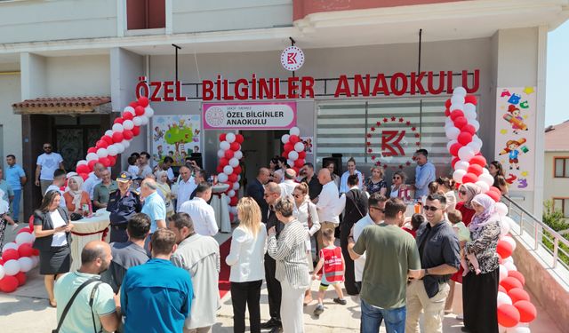 SİNOP’TA BİLGİNLER ANAOKULU AÇILDI