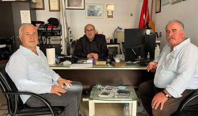 BAŞKAN GÜNDOĞDU’DAN GAZETEMİZE ZİYARET