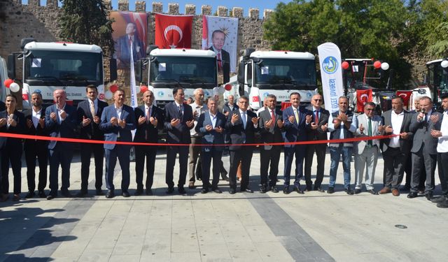 SİNOP İL ÖZEL İDARESİ FLOSUNA 12 ARAÇ KATKI SAĞLADI