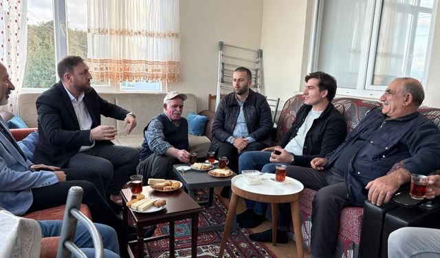 AK PARTİ SİNOP HEYETİNDEN KÖY ZİYARETLERİ