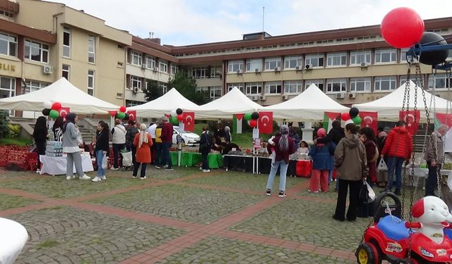 SİNOP’TA GAZZE’YE DESTEK KERMESİ