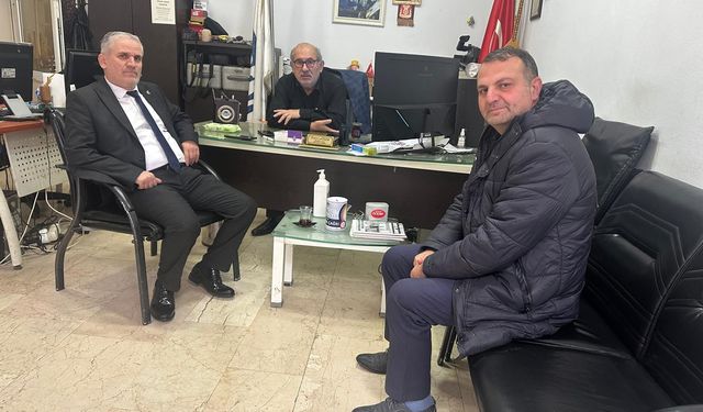 BALTACI VE KARA’DAN GAZETEMİZE ZİYARET